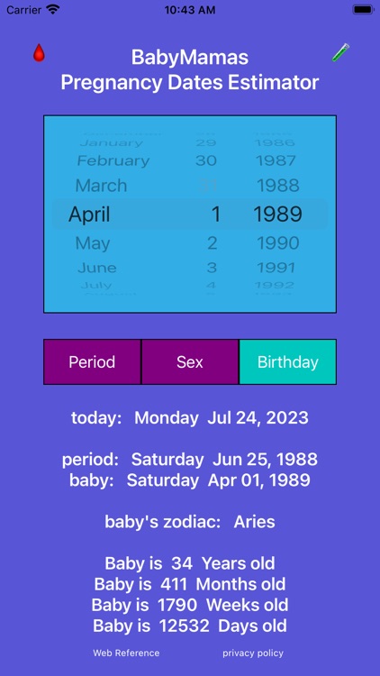 BabyMamas Pregnancy Dates screenshot-7