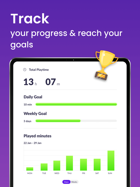 Learn Trumpet - tonestro iPad screenshot 6 - Education app