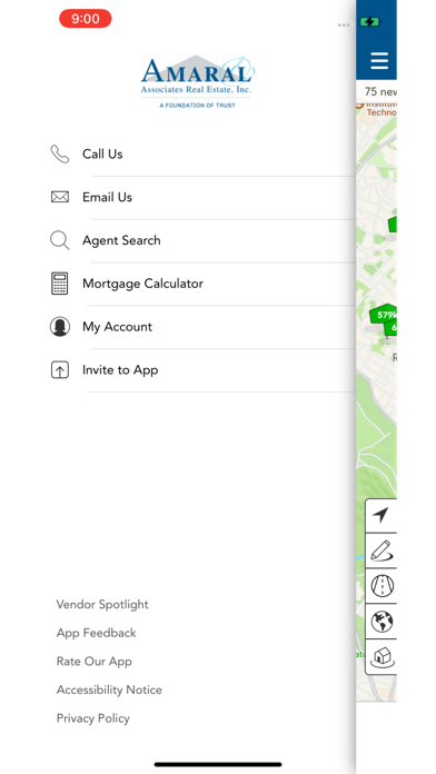 Amaral Advantage Home Search Screenshot
