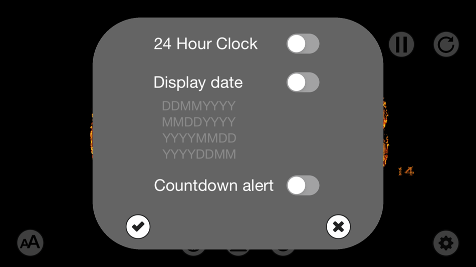 #4. TimeFont (iOS) Bởi: Paul Scott