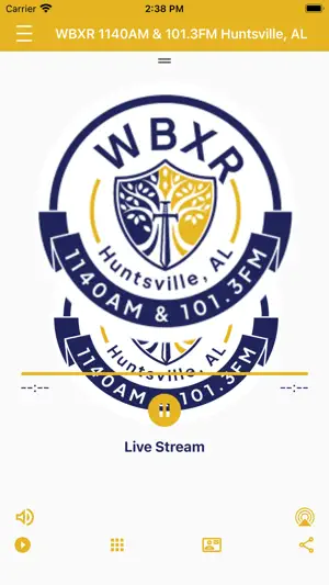 WBXR AM1140 & FM101.3 Radio screenshot 2