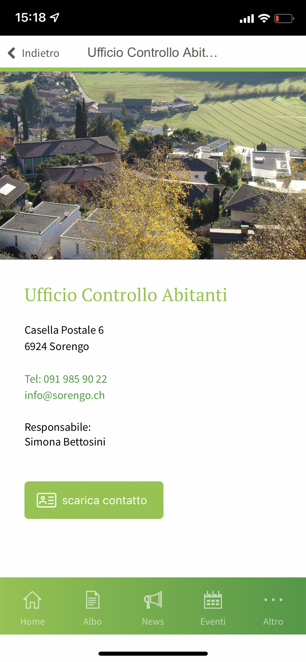 Comune di Sorengo screenshot 3