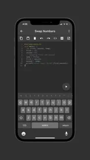 c compiler(pro) iphone screenshot 2