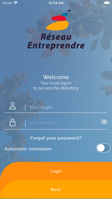Directory Reseau Entreprendre Screenshot 1 - AppWisp.com Directory Reseau Entreprendre Screenshot 1 - AppWisp.com
