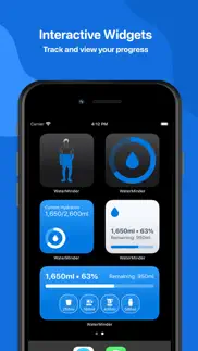 water tracker by waterminder® iphone screenshot 3