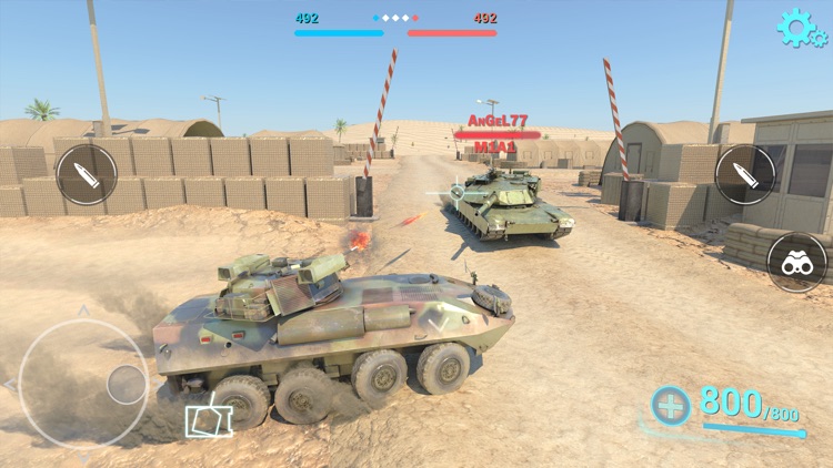 Tanks Battlefield: PvP Battle screenshot-5