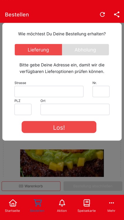 Lieferdienst Intermezzo Dahoam