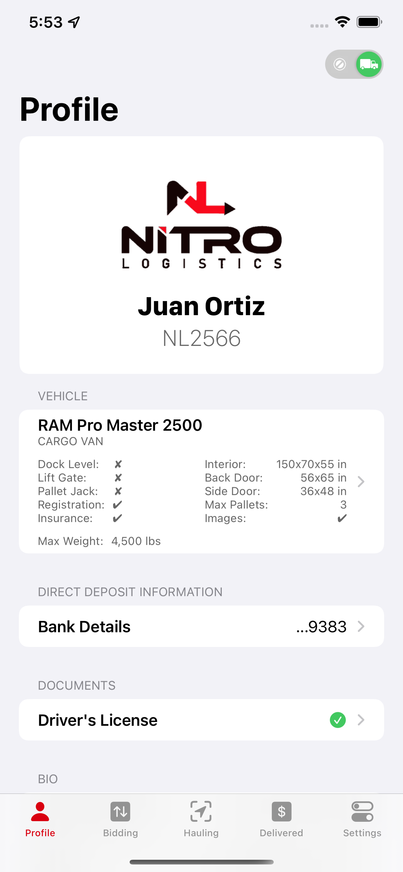 Nitro Logistics