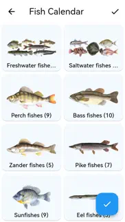 fish planet calendar iphone screenshot 1