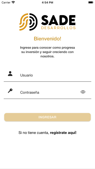 Sade Desarrollos Screenshot
