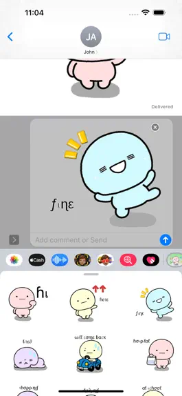 Game screenshot Daily Chip Stickers Pack hack