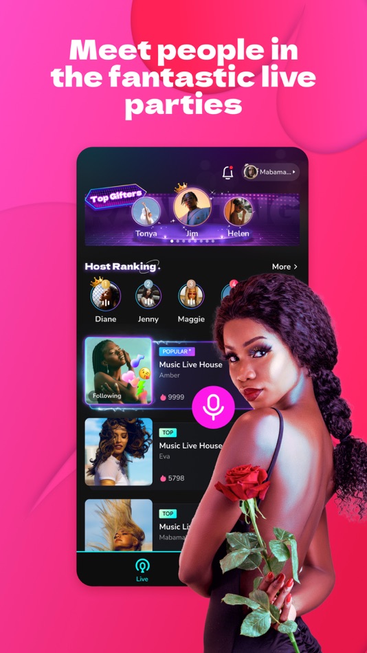 #2. Boomlive-Audio&Live Stream (iOS) 由: Transsnet Music Limited