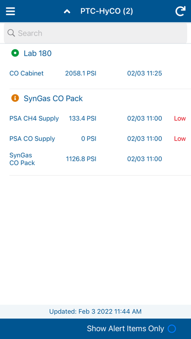 Praxair StarView Screenshot