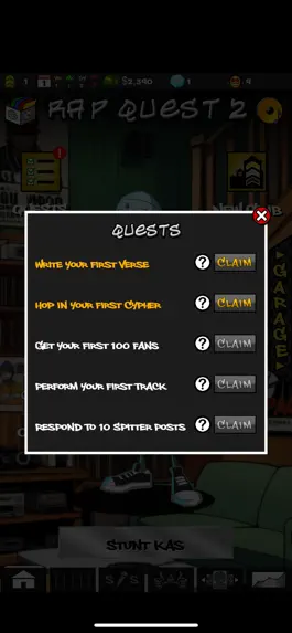 Game screenshot Rap Quest 2 hack