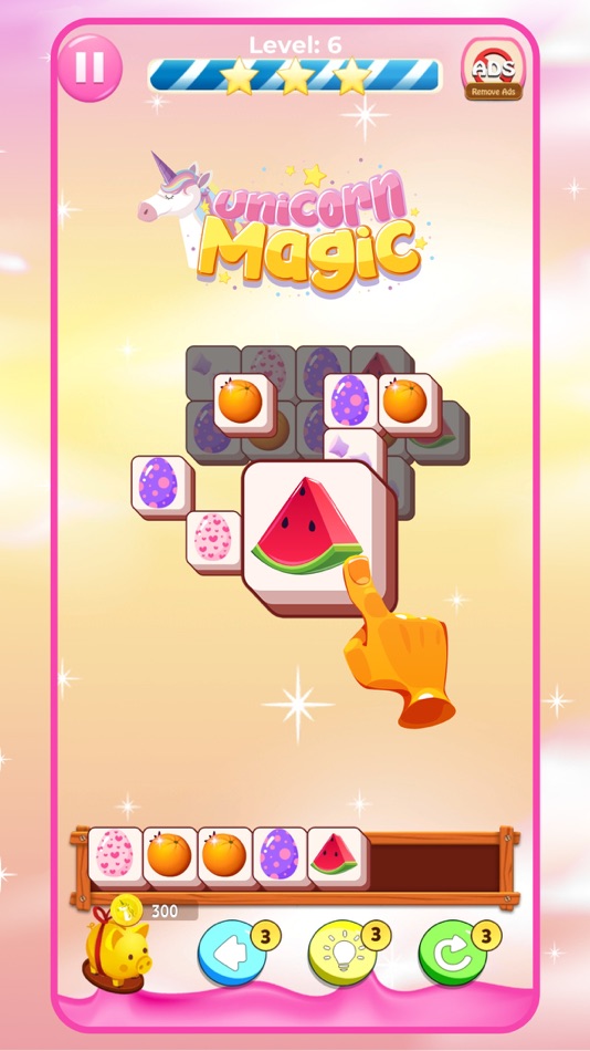 #5. Unicorn Magic: Tile Match game (iOS) By: ABDULAZIZ MUHAMMED