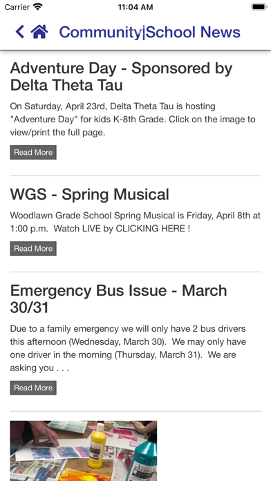 Woodlawn Schools Screenshot