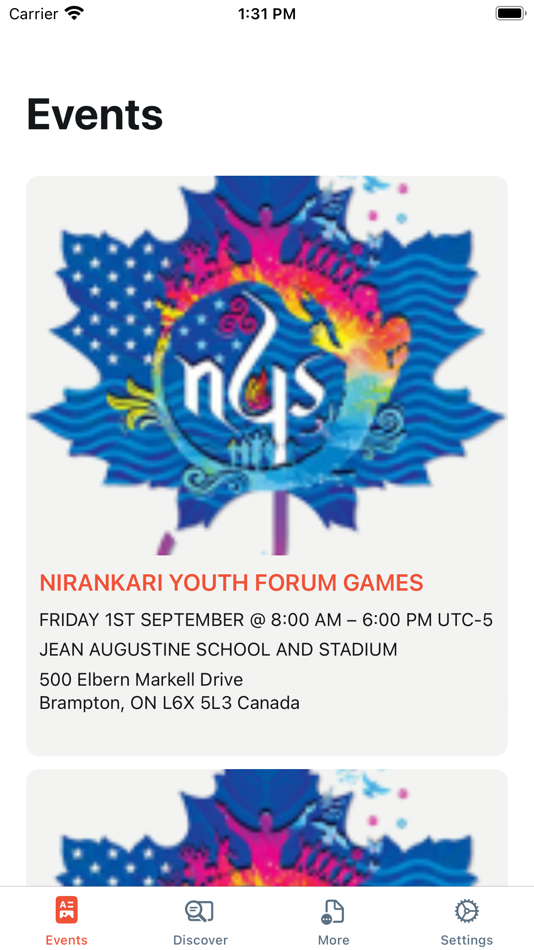 #1. Sant Nirankari Mission Events (iOS) 由: Sant Nirankari Mission, Inc.