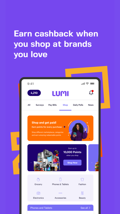 Lumi Rewards Screenshot