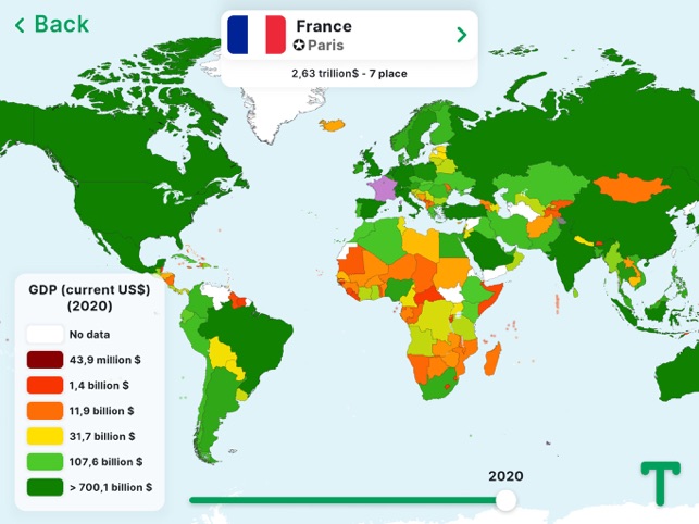 Maps of All Countries in the World: Geography Quiz para Android - Download