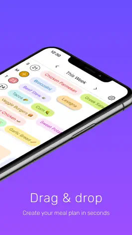 Game screenshot What's for Din: Meal Planner apk