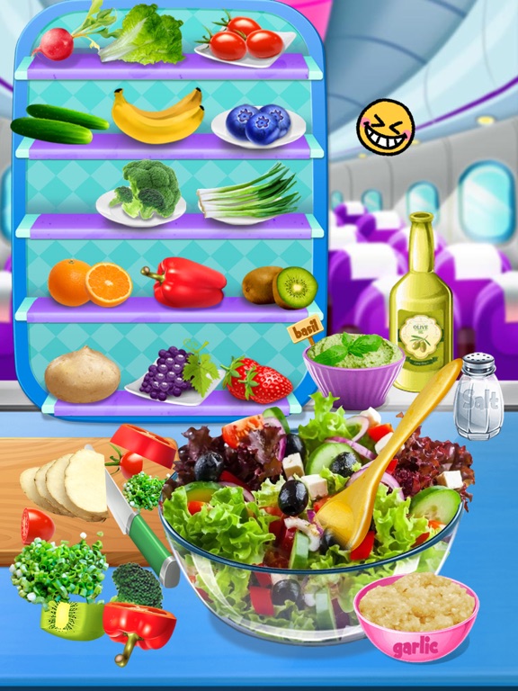 Screenshot #4 pour Airplane Food - Flight Chef