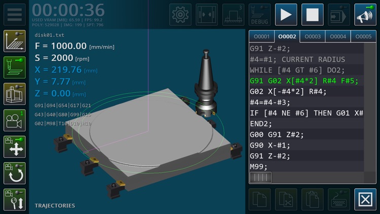 CNC VMC Simulator screenshot-3