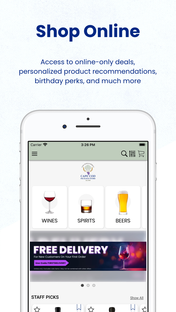 Cape Cod Package Store MA