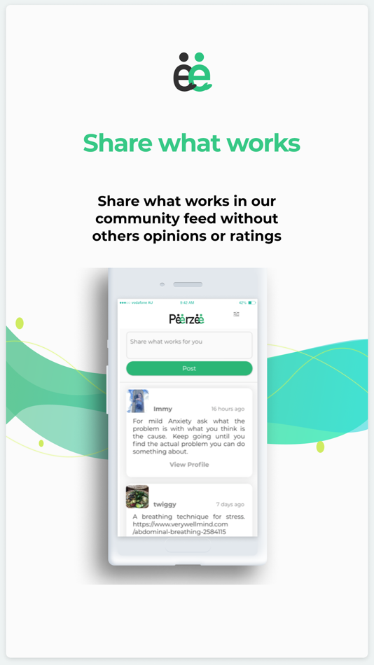 #6. Peerzee - 1 to 1 Peer Support (iOS) 由: Shelley Beeston