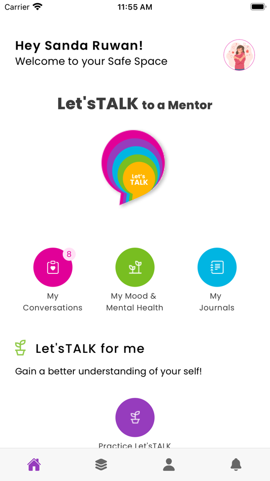 #2. The Let'sTALK Program (iOS) By: Ambrum Solutions Private Limited