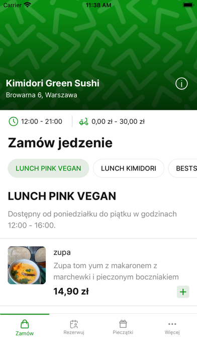 KIMIDORI Green Sushi Screenshot