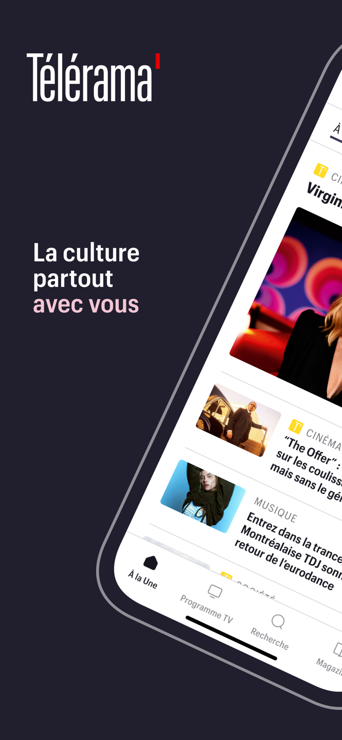 Télérama  culture tv cinéma