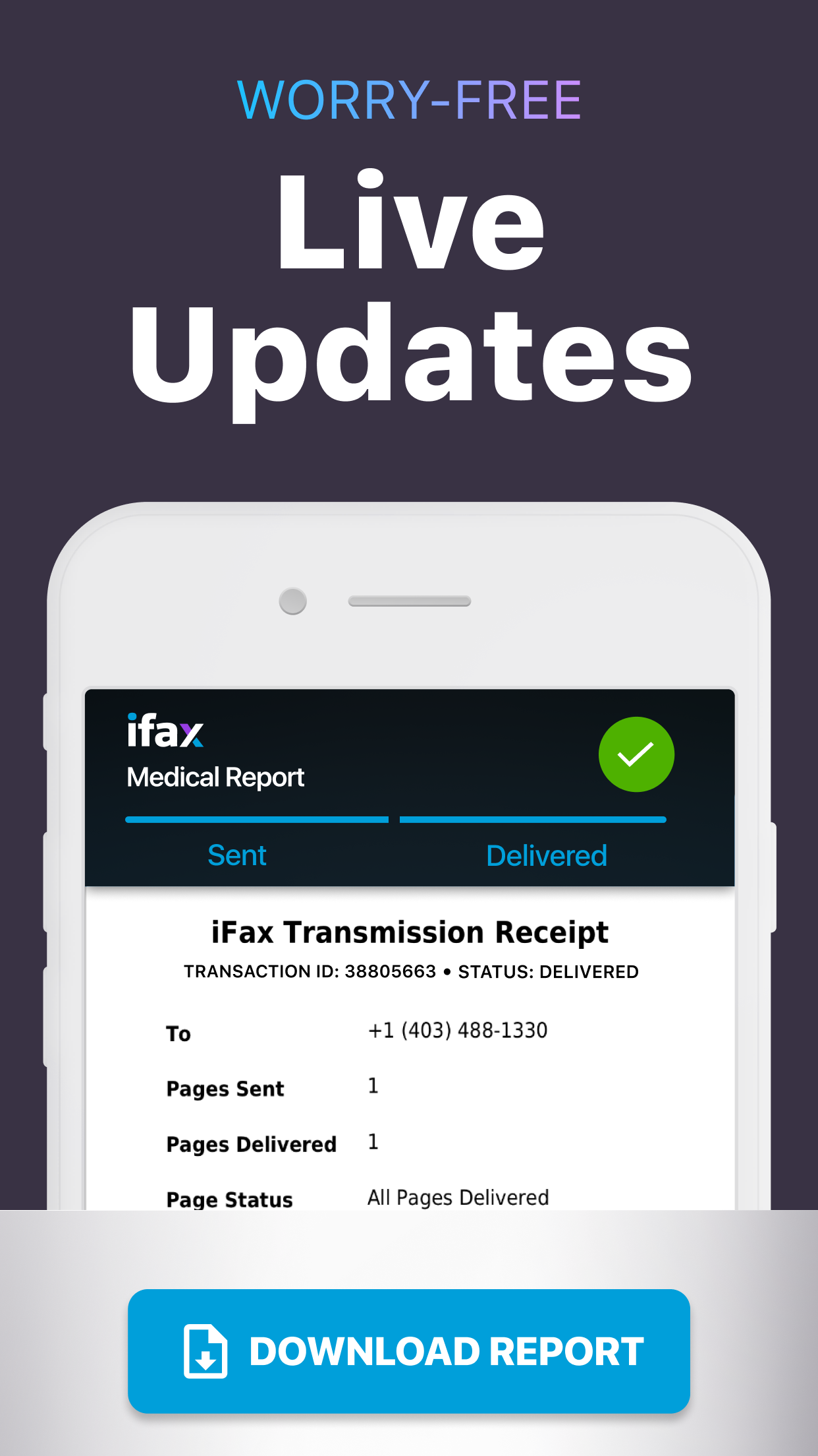 iFax App Send Fax From iPhone screenshot 5