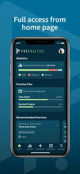 Game screenshot ProPractize Golf mod apk