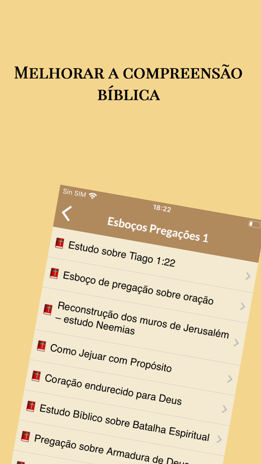 #2. Esboços de Pregações (iOS) 由: Maria de los Llanos Goig Monino