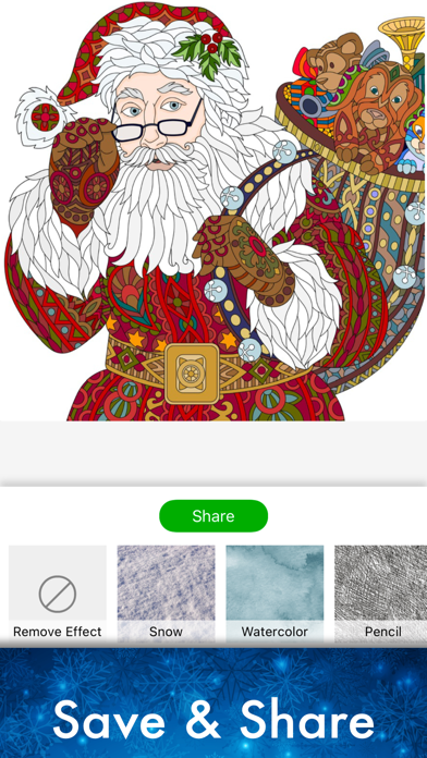 Christmas : Coloring Pagesのおすすめ画像4