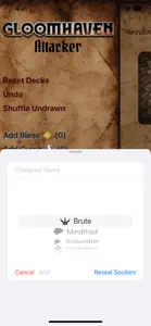 Gloomhaven Attacker screenshot #5 for iPhone