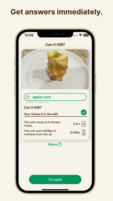 Millmate iPhone screenshot 2 - Food & Drink app