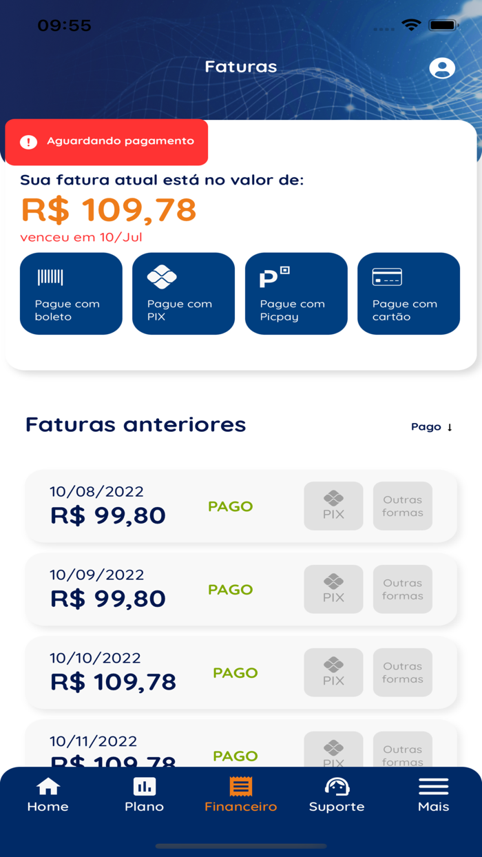 VIP Central do Assinante