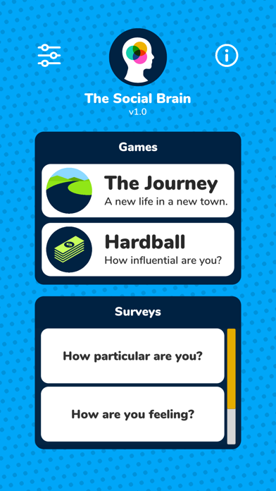 The Social Brain App Screenshot