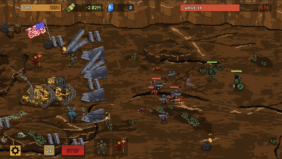 #1. Fortress: Stickman Trenches (iOS) 来自: APPWILL COMPANY LTD