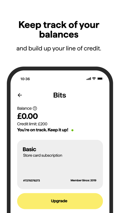 Bits - The Ultimate Store Card Screenshot