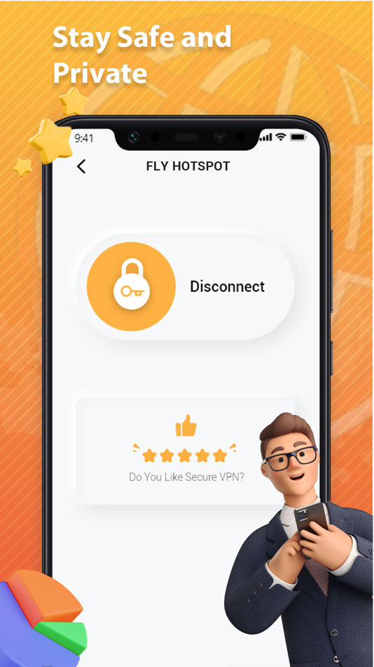 #4. Fly Hotspot - Fast VPN (iOS) 由: Fun Jointly Technology Co., Ltd.