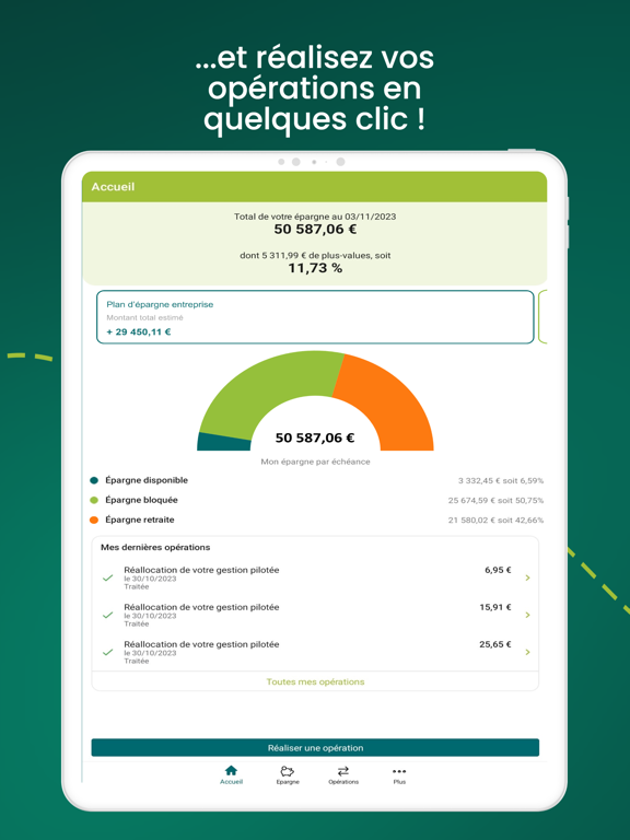 Screenshot #6 pour Groupama Epargne Salariale