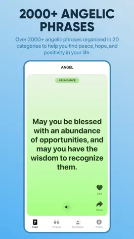 Game screenshot Angel - Phrases & Meditations apk