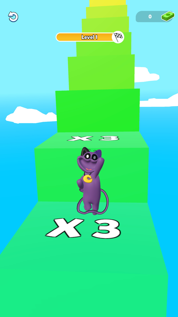 Smiling Critters Money Rush 3D