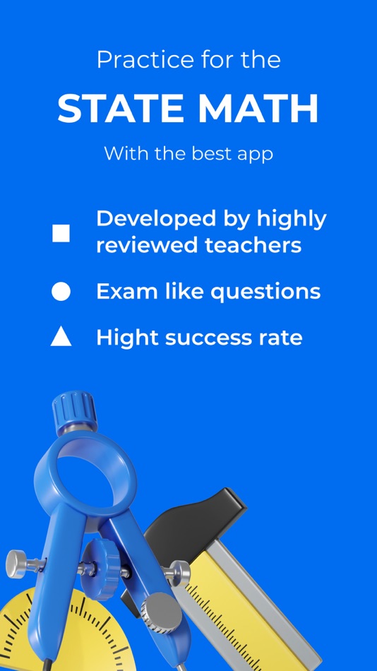 #1. State Math Test Prep (iOS) 由: Debbrata Das