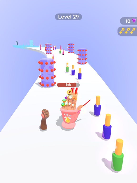 Hand Evolution Runner iPad screenshot 6 - Games app