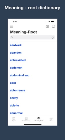 Word Root Dictionaryのおすすめ画像7