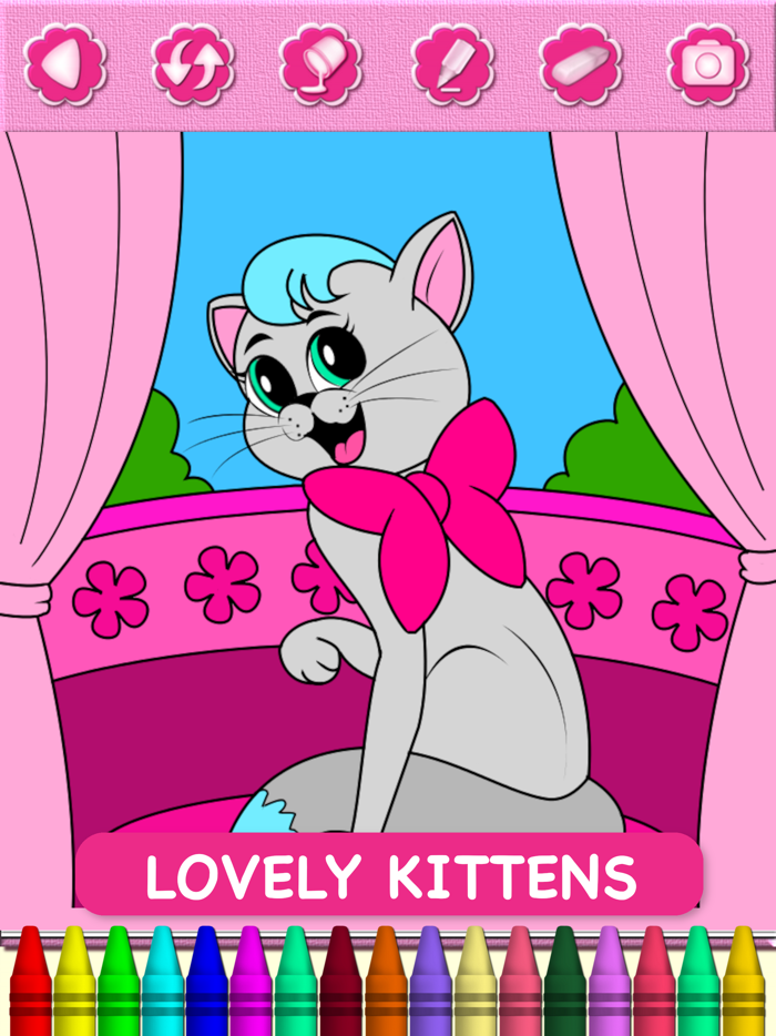 Animal Coloring Book Baby Pets