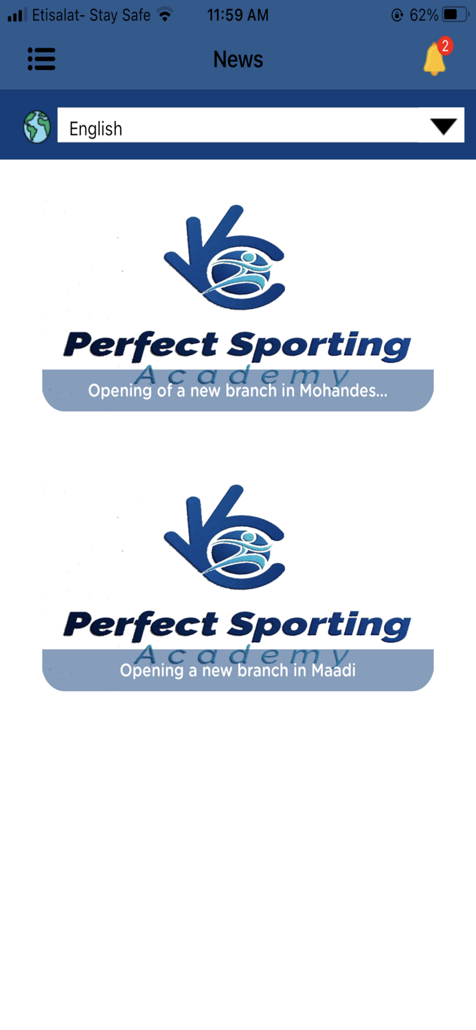 Perfect sporting academy
